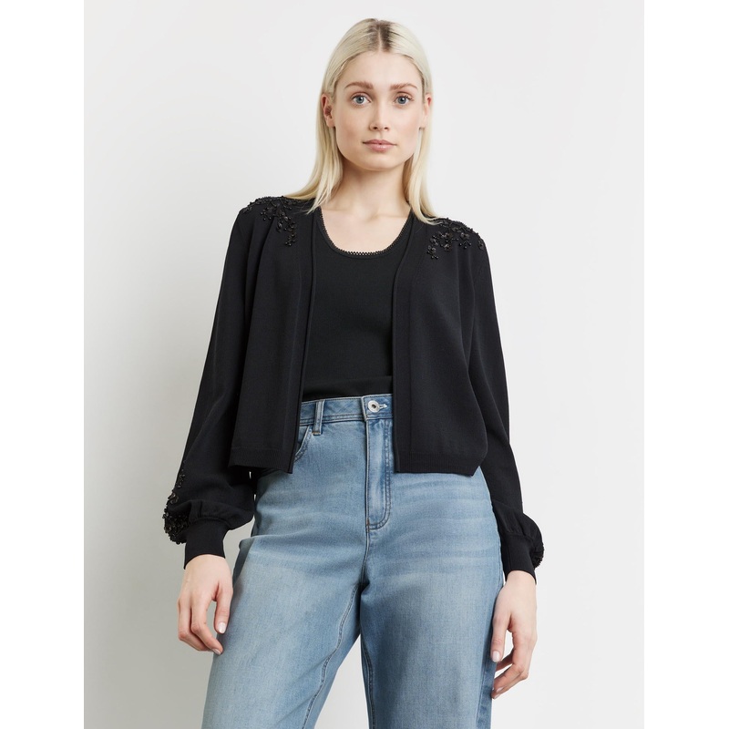 Cardigan With Sequin Embellishment