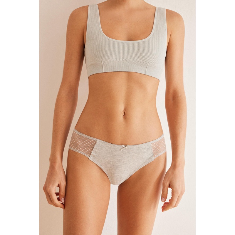 Grey Wide Brief