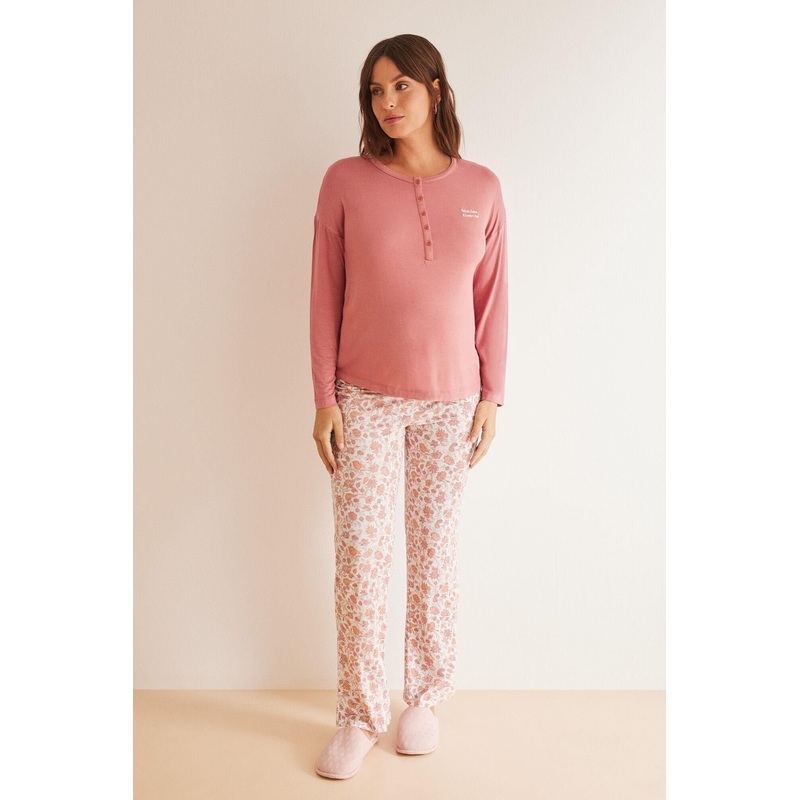Long Sleeve Long Pant "Maternity" Pyjama Set