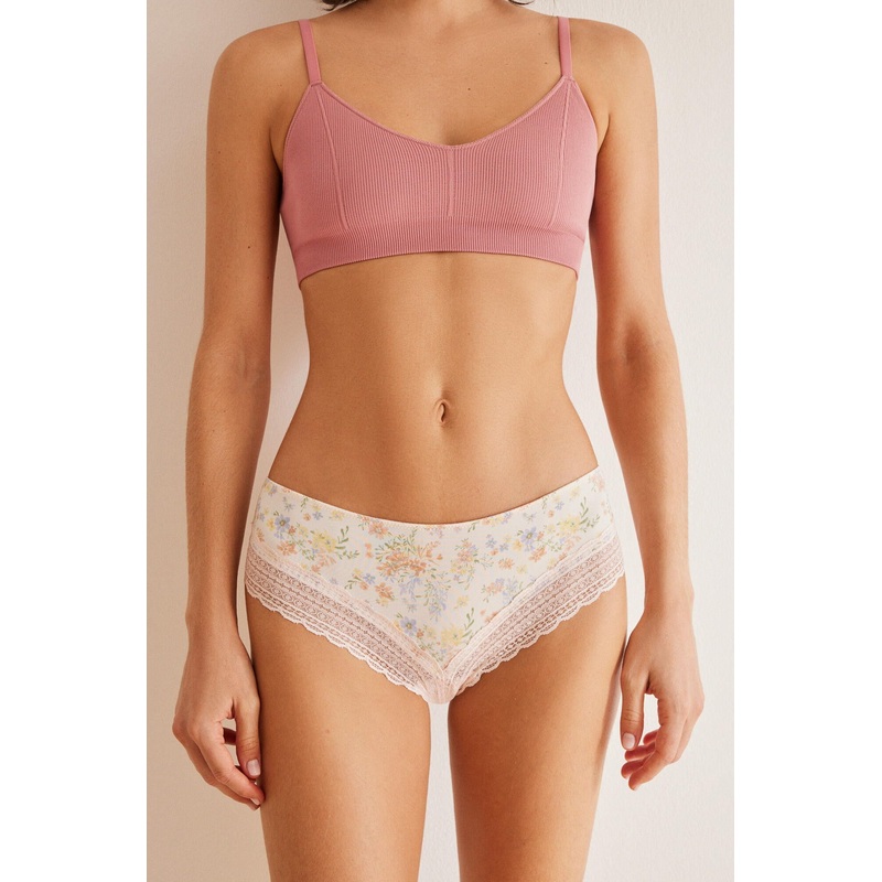 Pink Brazilian Wide Brief