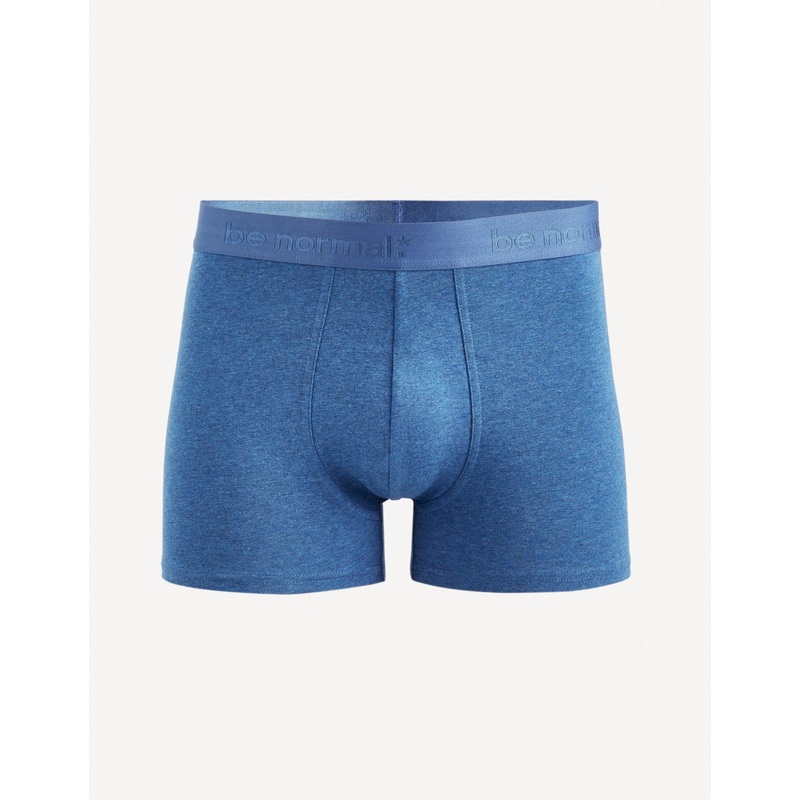 Plain Stretch Cotton Boxer Shorts