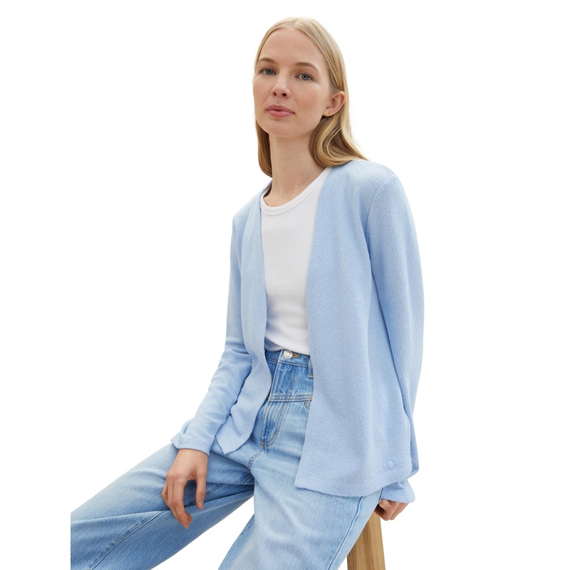 Short Cardigan Without Closure