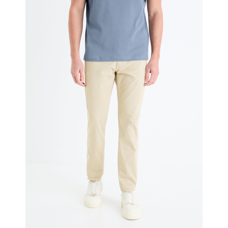 Slim Stretch Cotton Chino Pants