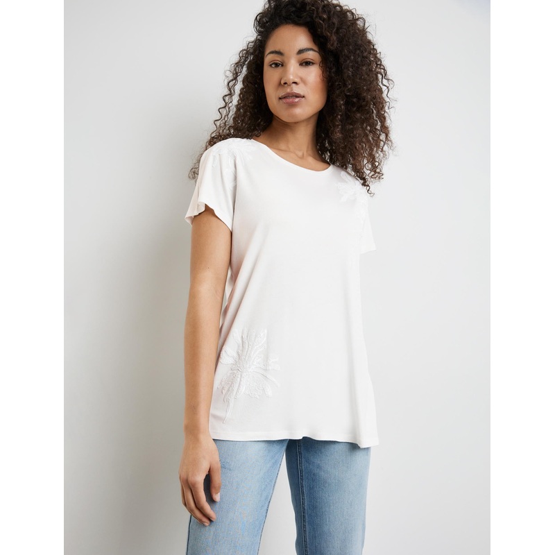 T-Shirt With Sequin Embellishment