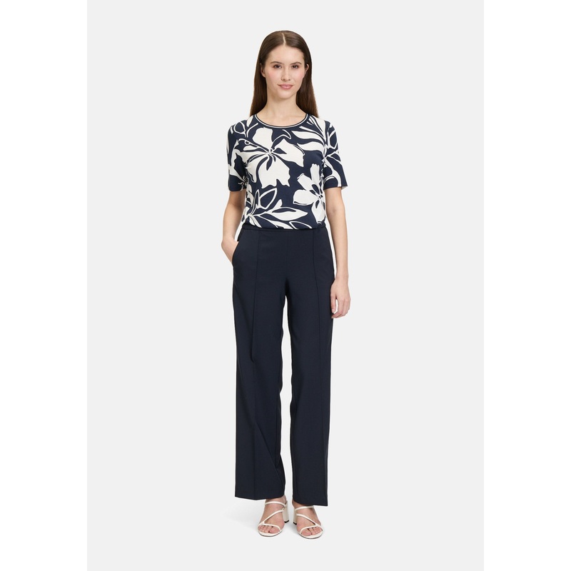 Pull-On Trousers Plain Colors