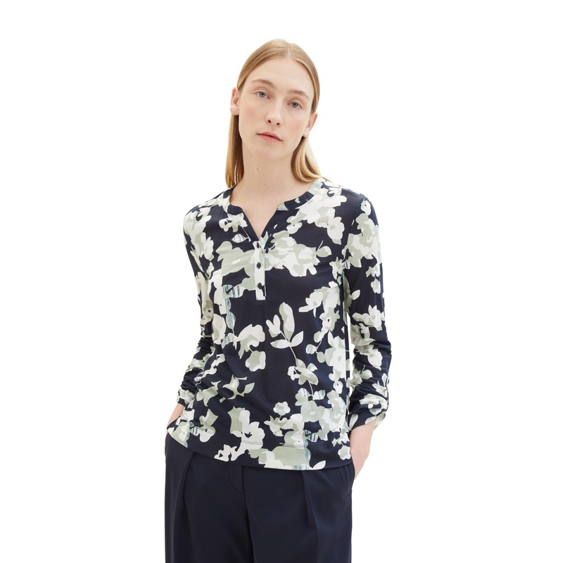 T-Shirt With Placket