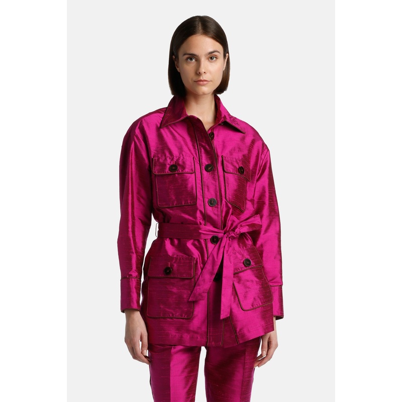 Vaniglina - Shantung Silk Jacket - Fashion Show