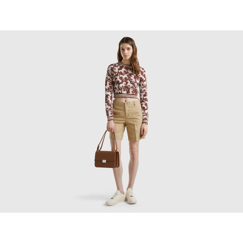 Bermudas In Stretch Cotton