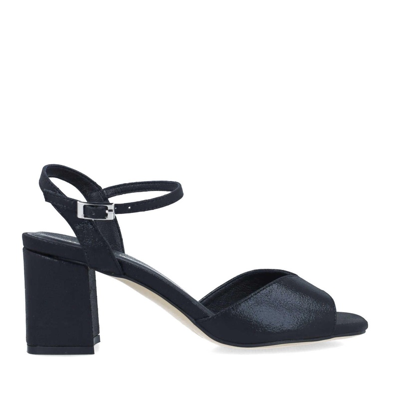 Black Heeled Sandals