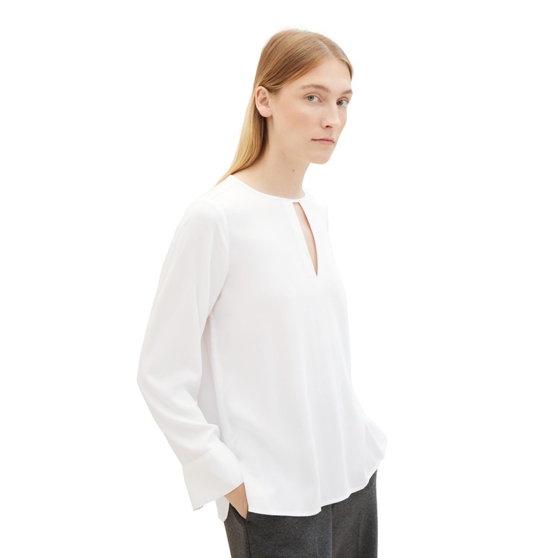 Blouse With Cut-Out Detail