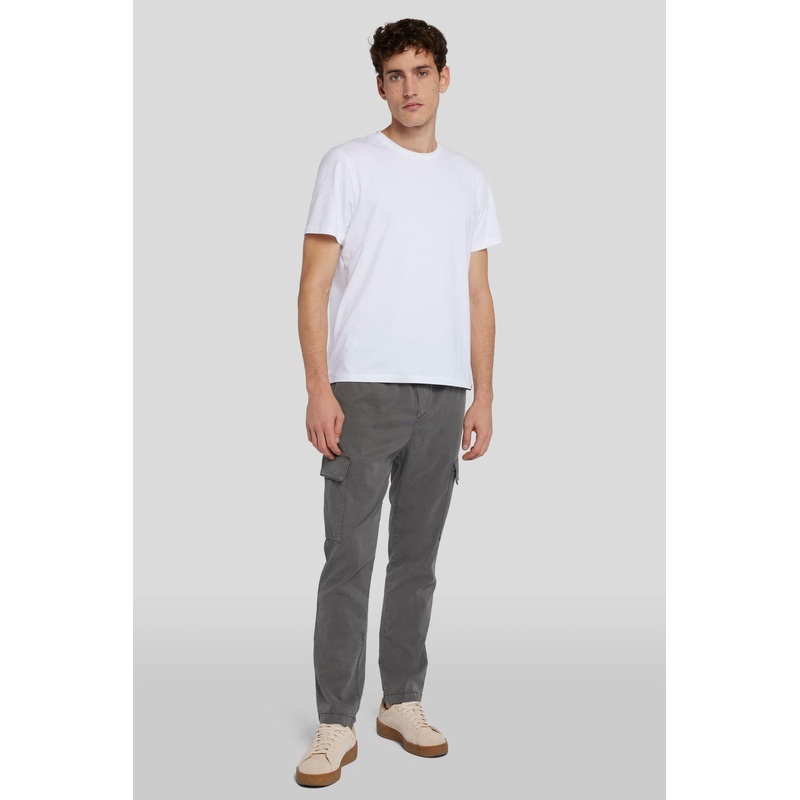 Cargo Jogger Colored Tencel Dusty Grey
