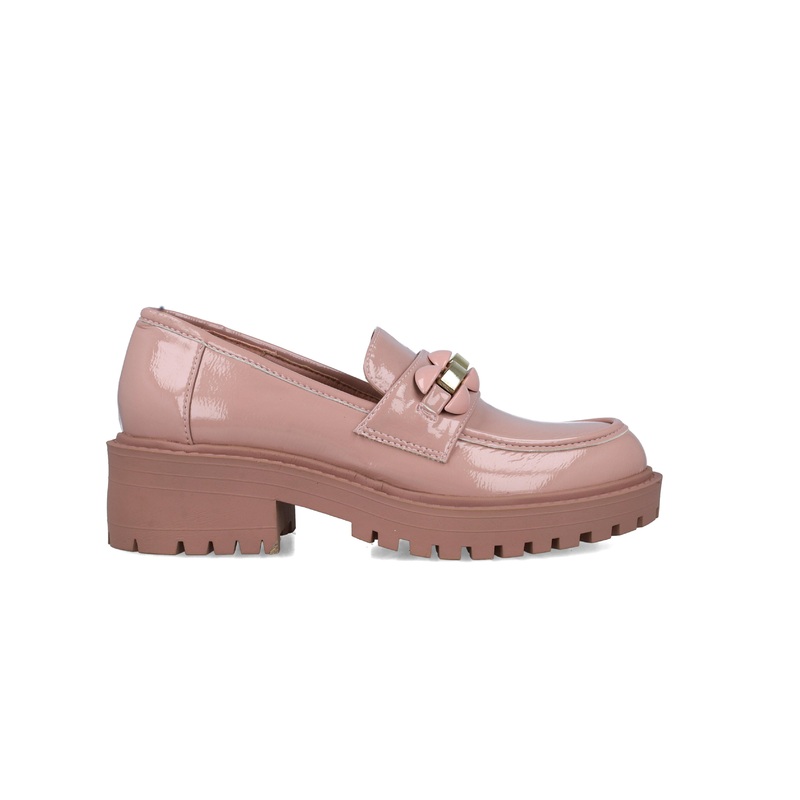 Nude Platform Loafers