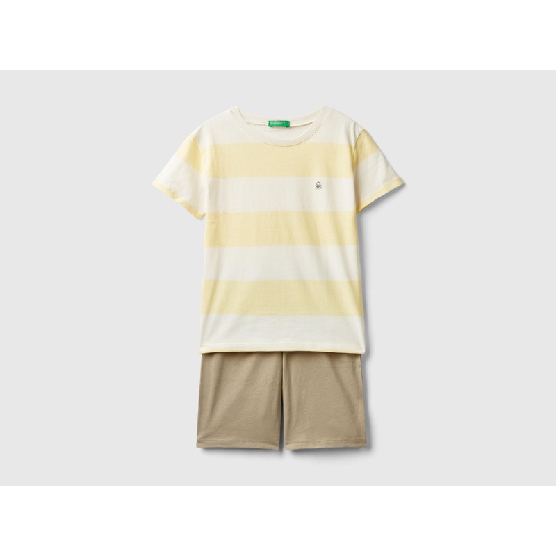Pyjamas In Ribbed Knit