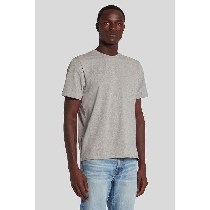T-Shirt Luxe Performance Grey Melange