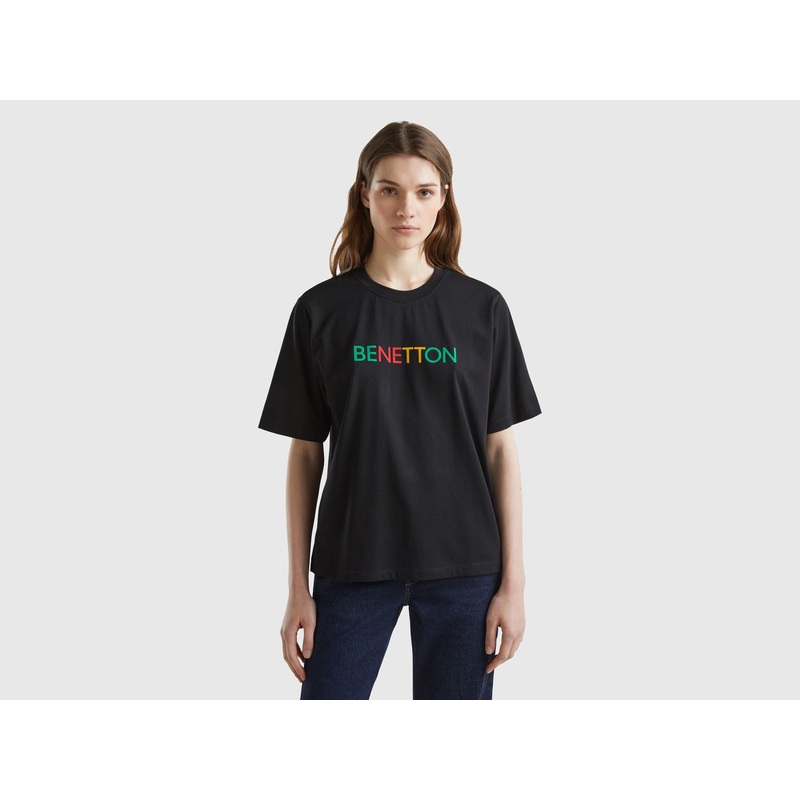 T-Shirt With Logo Print