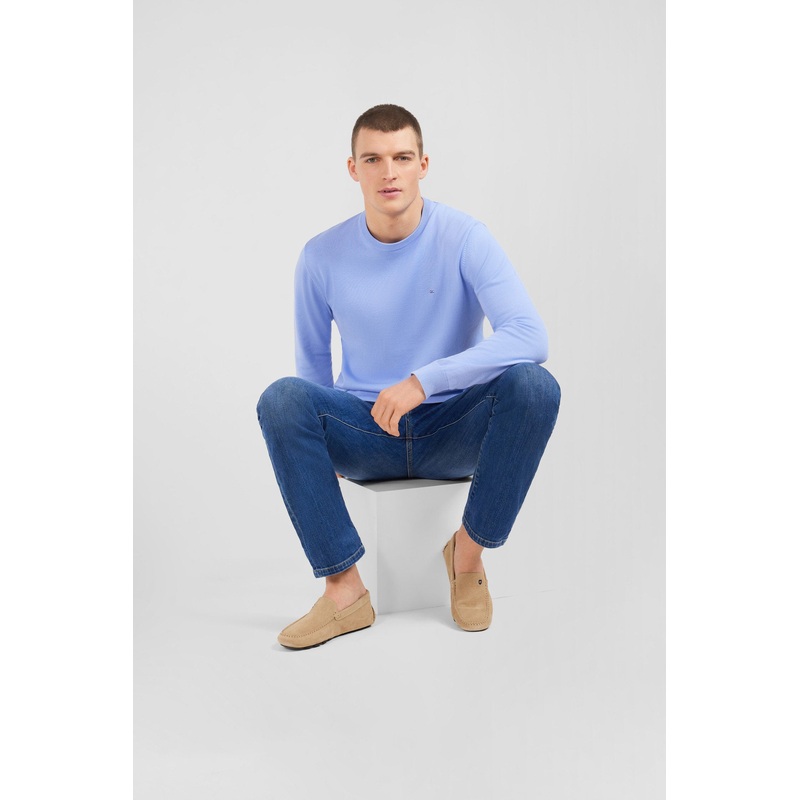 Beige Suede Moccasins