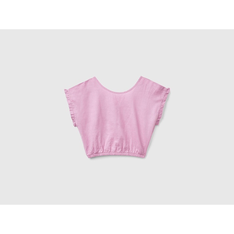 Blouse In Linen Blend