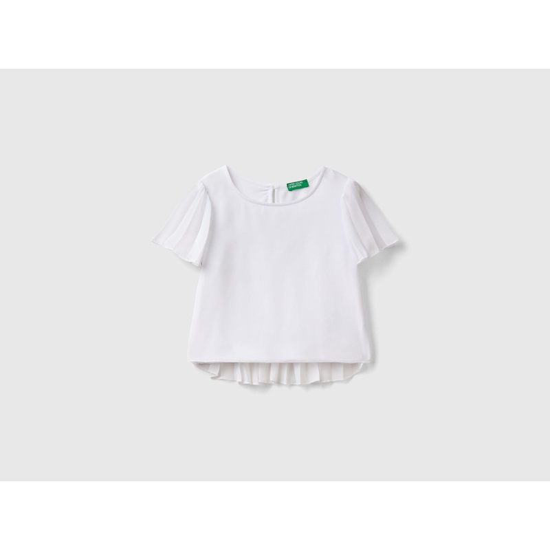 Blouse With Pleated Details