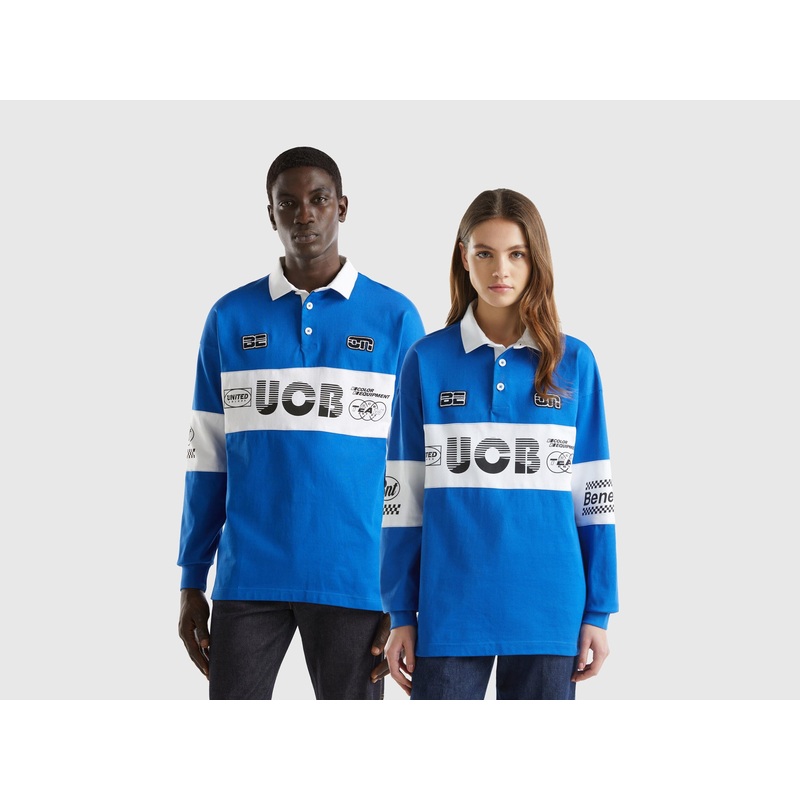 Blue Rugby Polo
