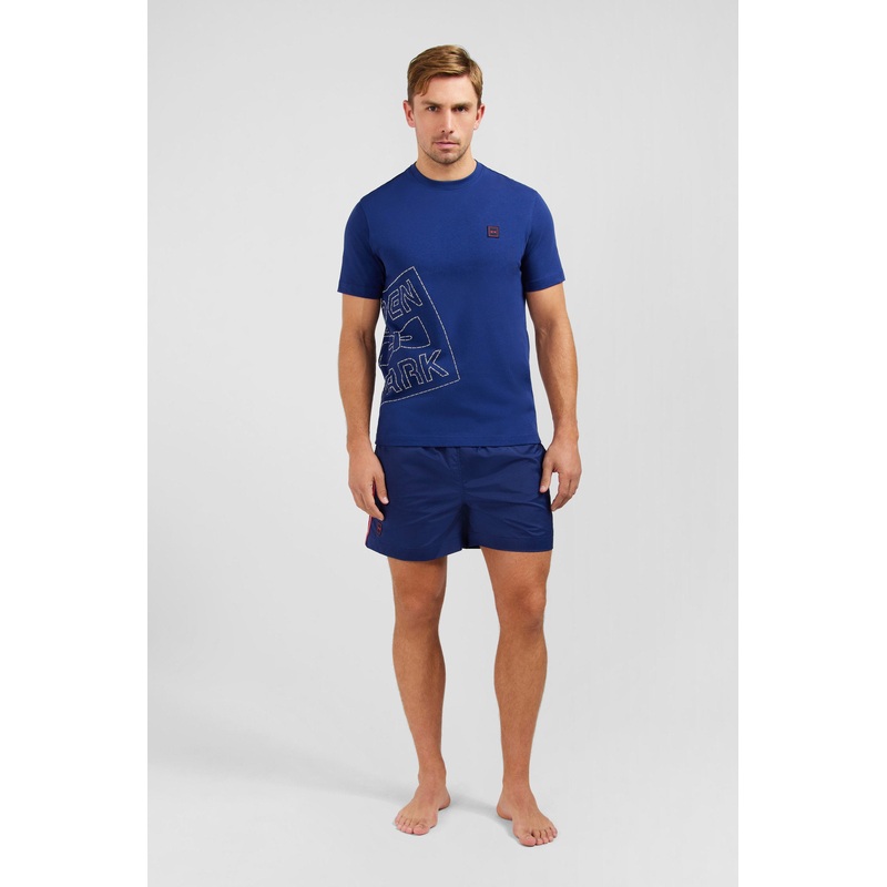 Blue T-Shirt With Eden Park Print