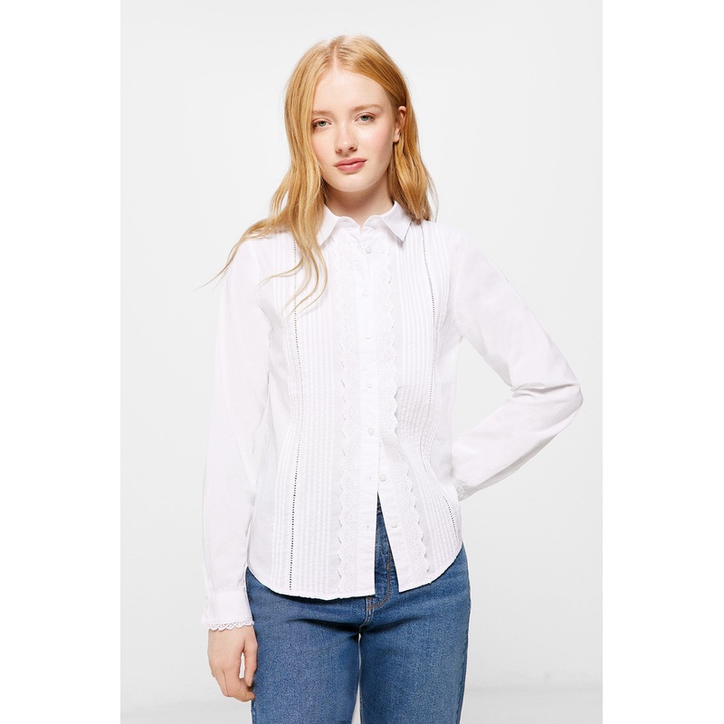 Button Down Shirt With Embroidery
