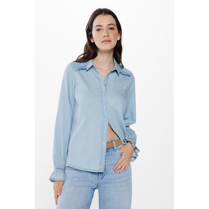 Denim Button Down Shirt