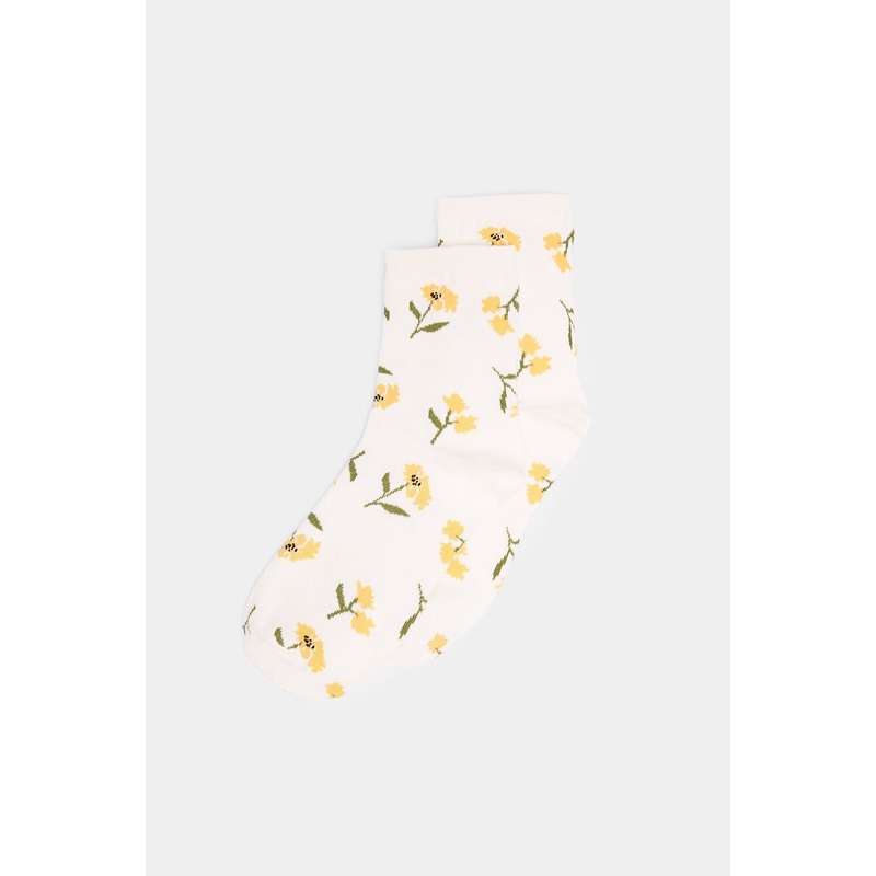 Floral High Socks