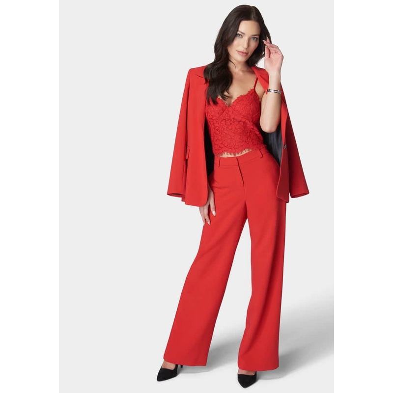 Natual Waist Wide Leg Pant