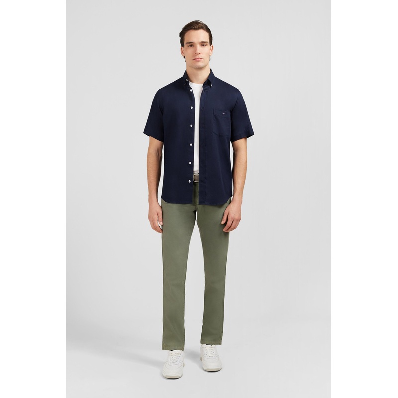 Plain Dark Blue Shirt