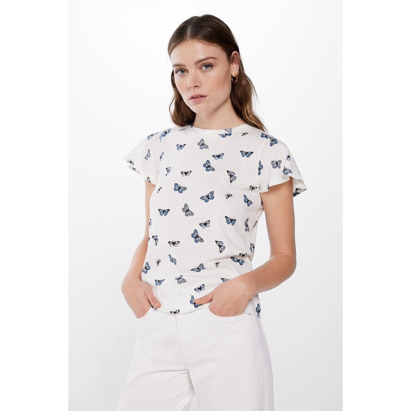 Printed Crew Neck T-Shirt