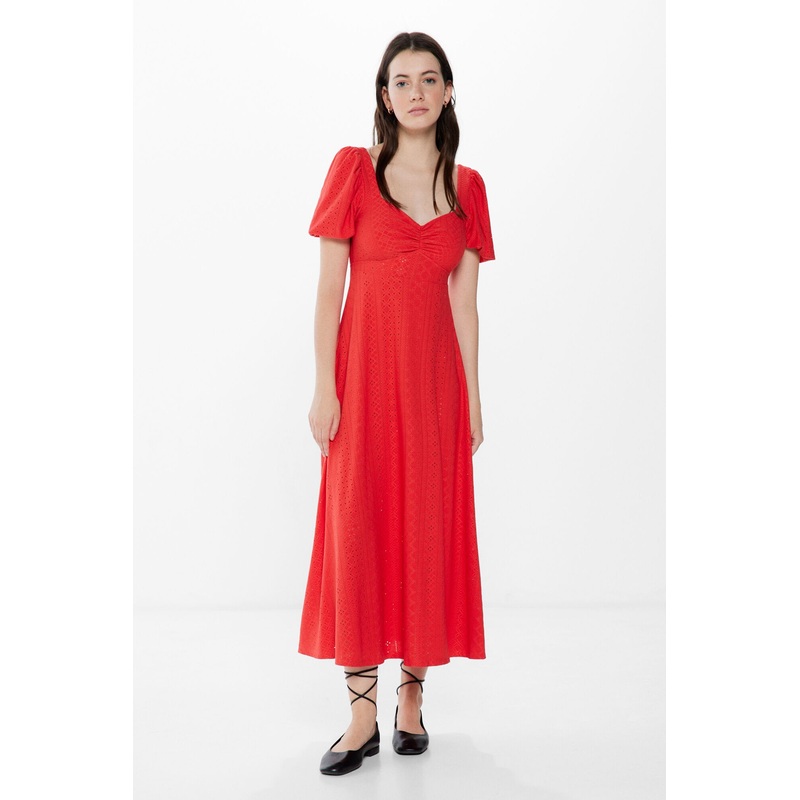 Short Sleeve Midi Dress