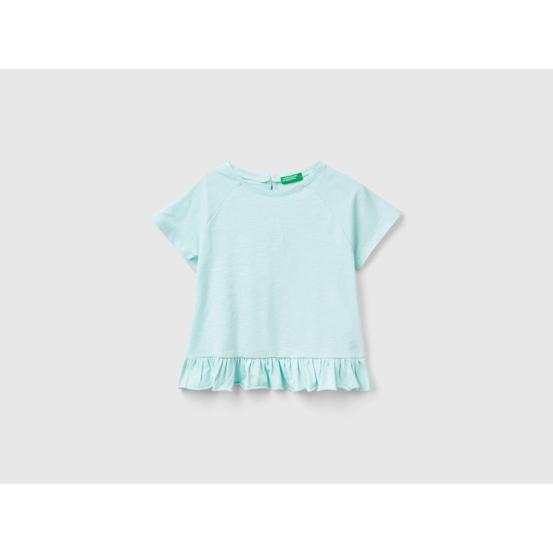 T-Shirt With Ruffles