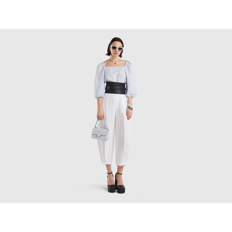 Trousers In Pure Linen