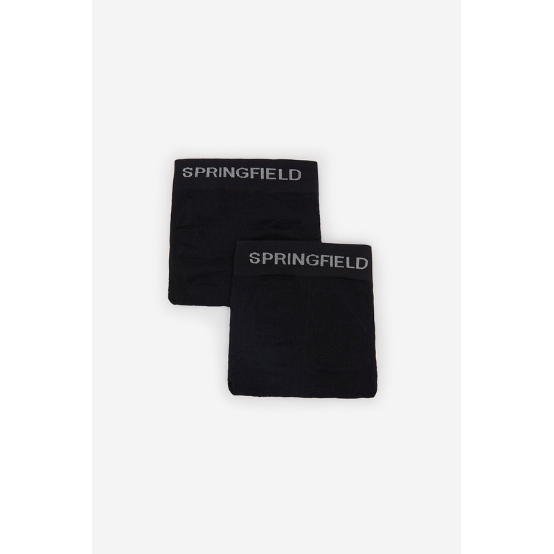2 Pack Black Briefs