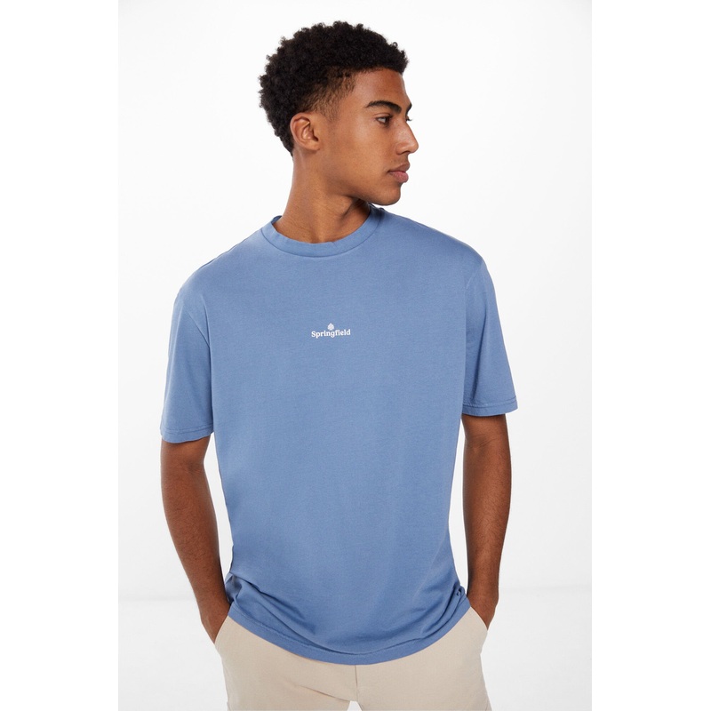 Basic T-Shirt With Springfield Logo