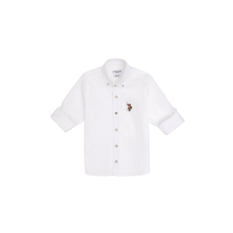 Boys White Shirt Long Sleeve