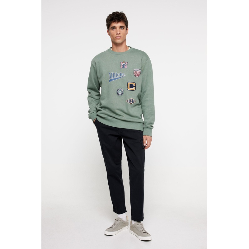 Cargo Style Chino Trousers