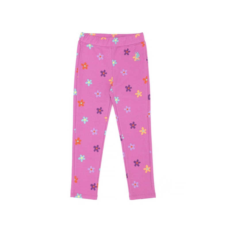Girls Purple Knitting Trouser