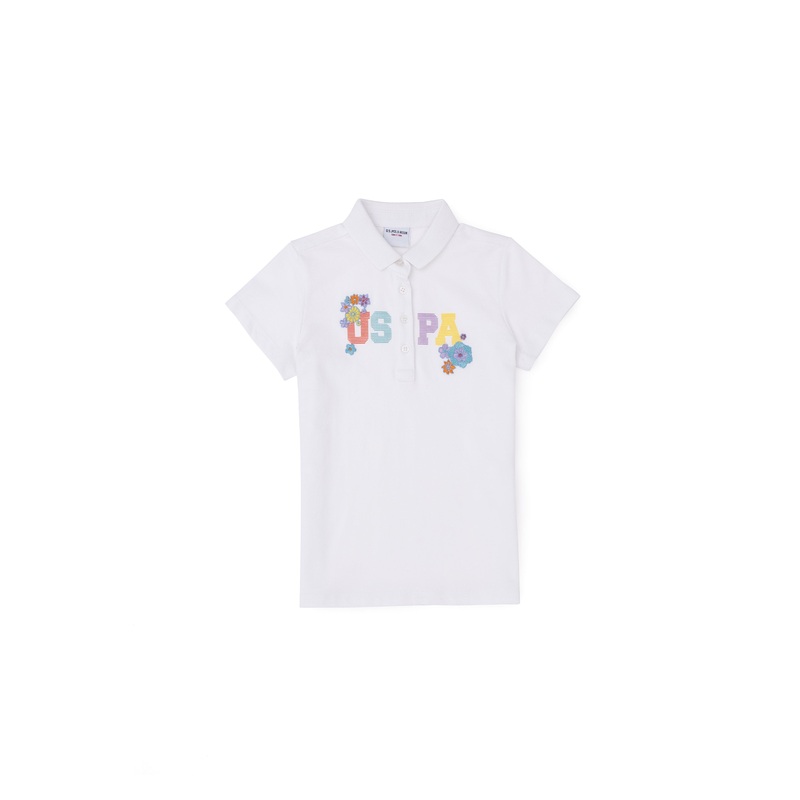 Girls White T-Shirt