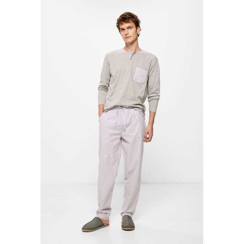 Grey Pajama Set