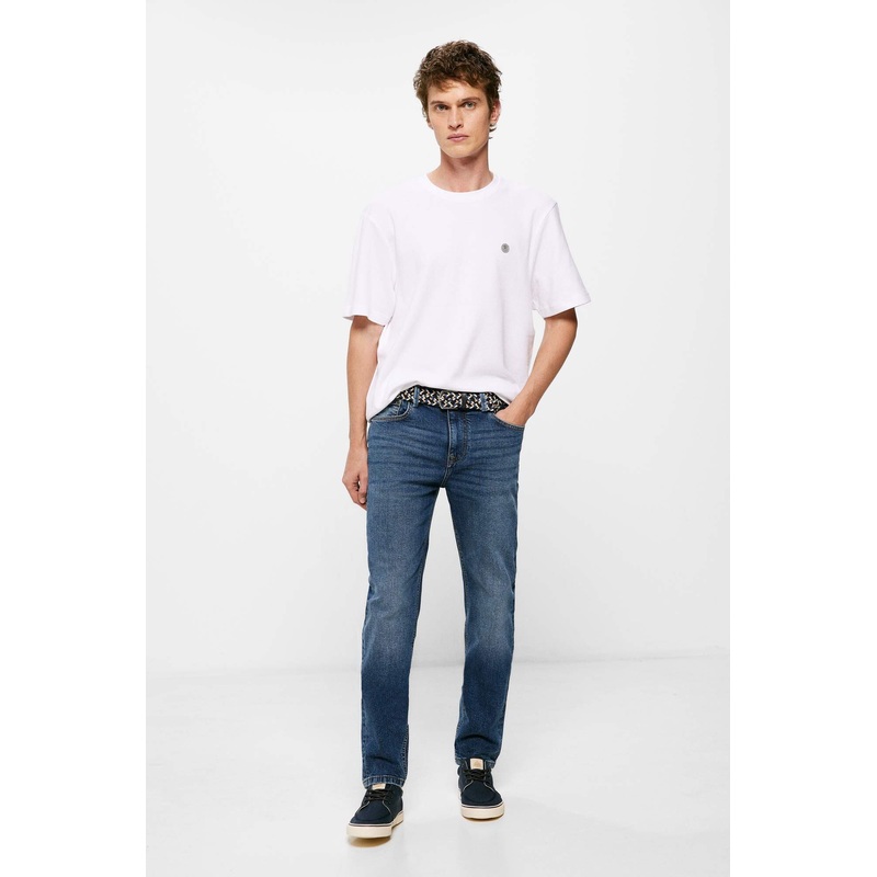 Medium Wash Slim Fit Jeans