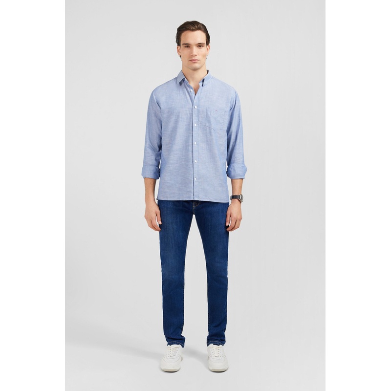 Plain Blue Shirt
