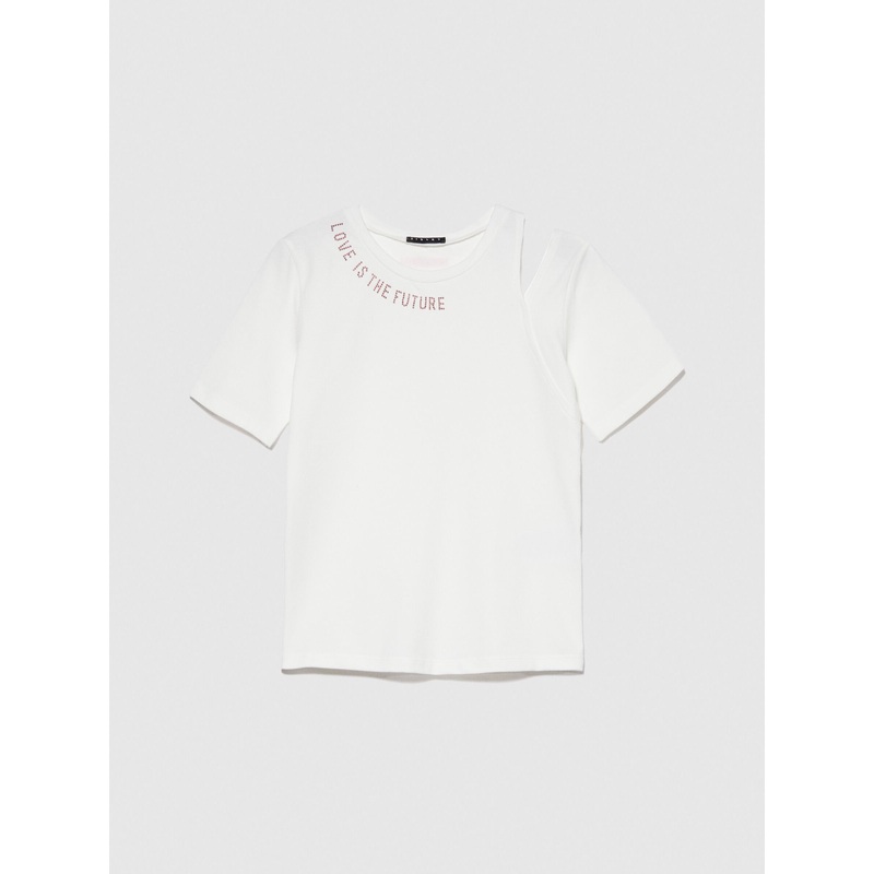 T-Shirt With Cut Out