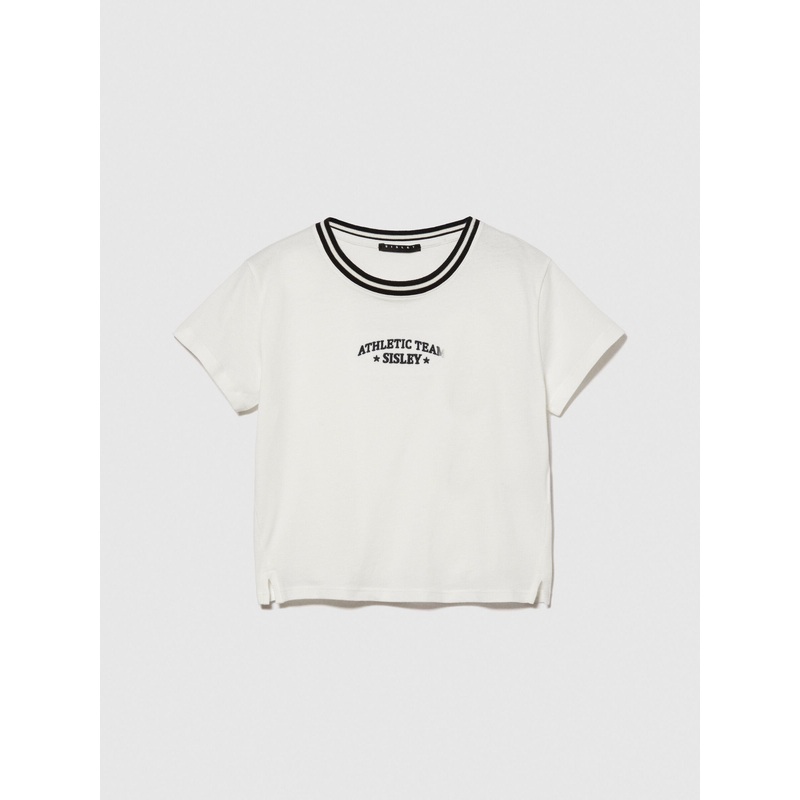 T-Shirt With Embroidery