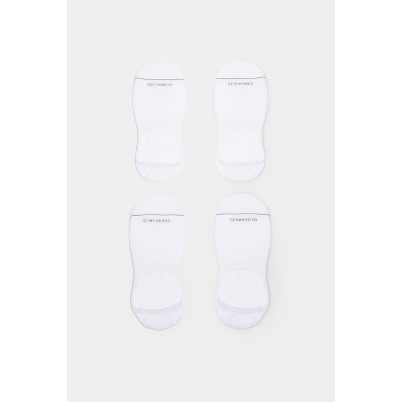 White Invisible Socks
