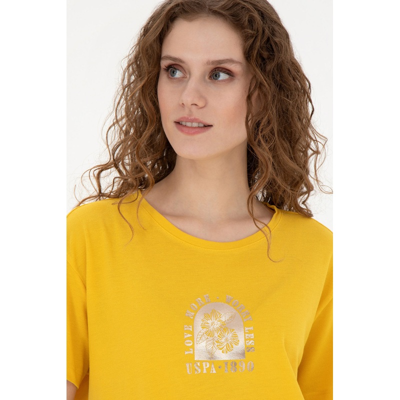 Women Yellow T-Shirt