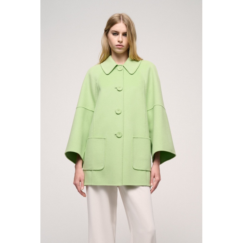 Blended Wool Pea Coat