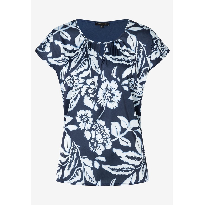 Blouse Shirt With Floral Print