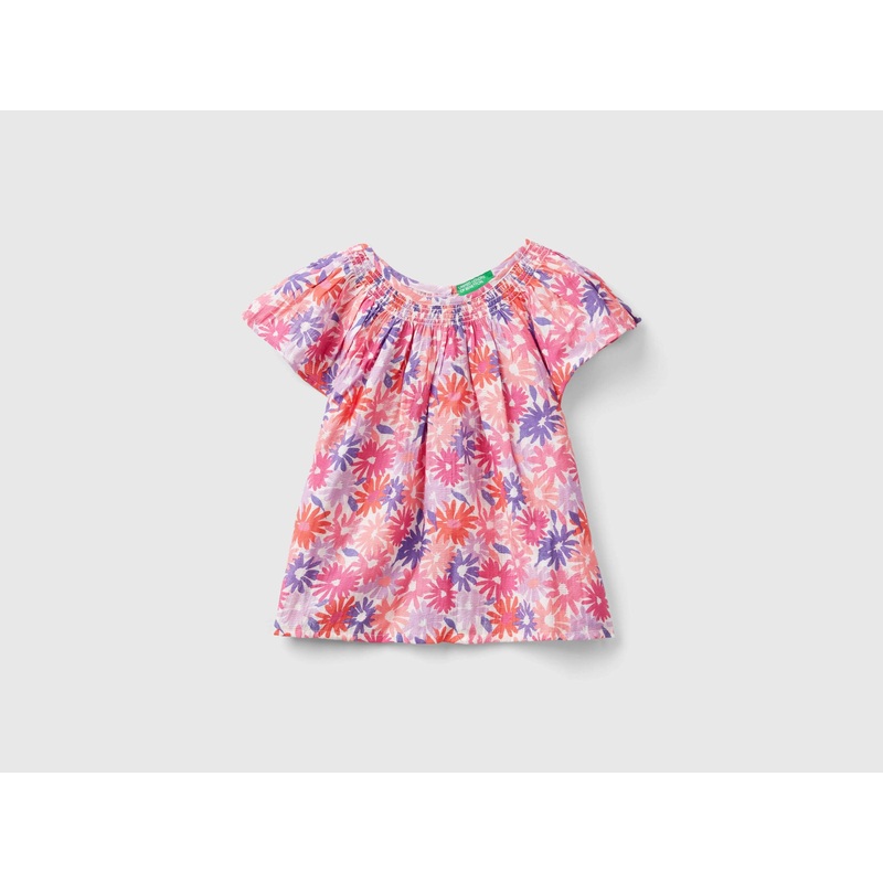 Blouse With Floral Print