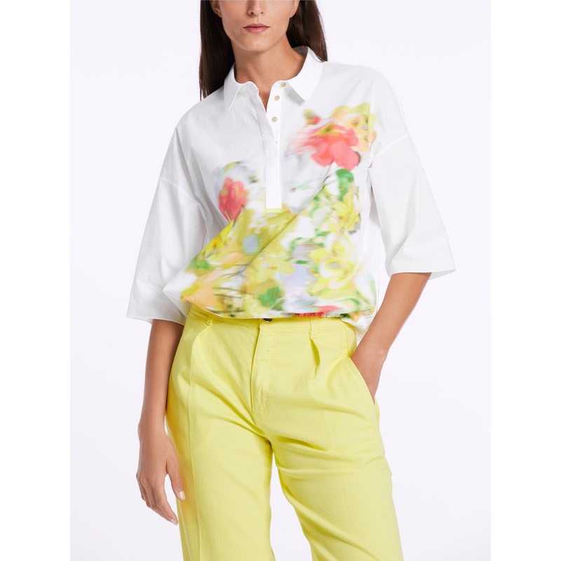 Blouse With Placed Print